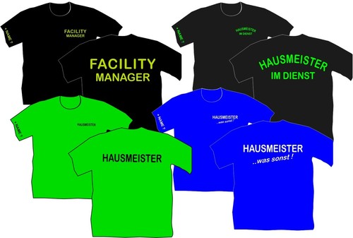 Shirt hausmeister facility - t-shirt,