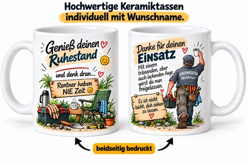 Tasse hausmeister - tasse,