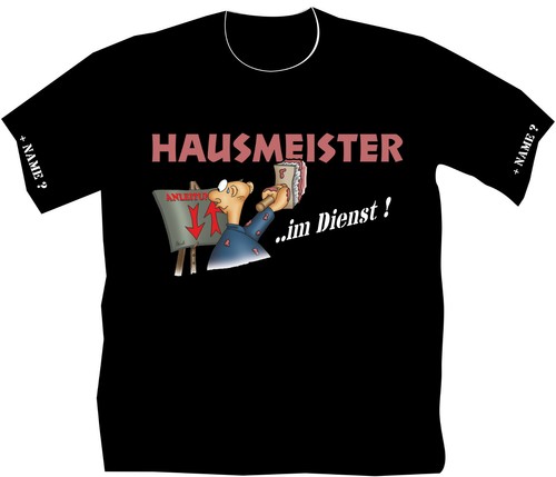 Hausmeister shirt - hausmeister, t-shirt