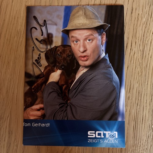 Autogrammkarte tom gerhardt - autogrammkarte,