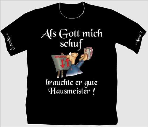 Hausmeister shirt - hausmeister, t-shirt