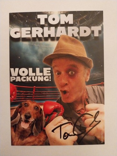 Tom gerhardt autogramm - tom,