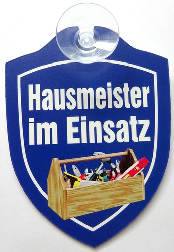 Schild mit saugnapf - schild,